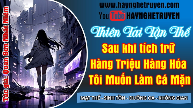 Thiên tai tận thế Sau khi tích trữ hàng triệu hàng hóa tôi muốn làm cá mặn