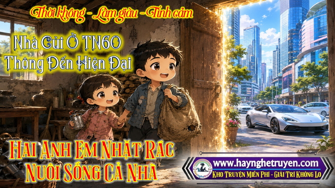 Nhà Củi Ở Thập Niên 60 Thông Đến Hiện Đại, Hai Anh Em Nhặt Rác Nuôi Sống Cả Nhà!