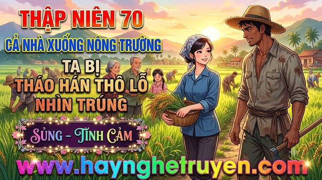 Thập niên 70 Cả nhà xuống nông trường ta bị tháo hán thô lỗ nhìn trúng