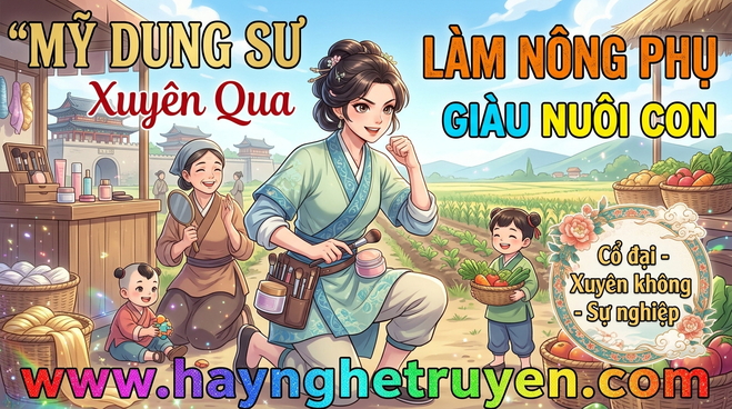 Mỹ Dung Sư Xuyên Qua Làm Nông Phụ Giàu Nuôi Con