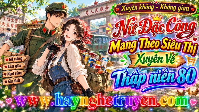 Nữ Đặc Công Mang Theo Siêu Thị Xuyên Về Thập Niên 80