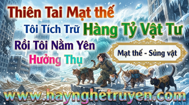 Thiên Tai Mạt thế Ta Tích Trữ Hàng Tỷ Vật Tư Rồi Tôi Nằm Yên Hưởng Thụ
