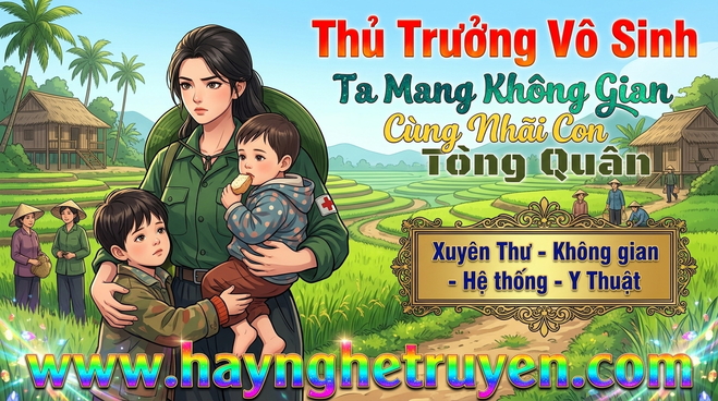 Thủ Trưởng Vô Sinh Ta Mang Không Gian Cùng Nhãi Con Tòng Quân