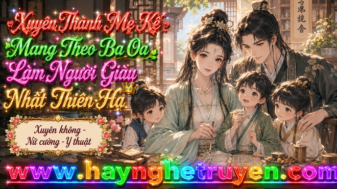 Xuyên Thành Mẹ Kế Mang Theo Ba Oa Làm Người Giàu Nhất Thiên Hạ