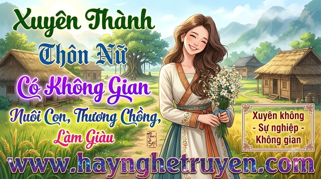 Xuyên Thành Thôn Nữ Có Không Gian Nuôi Con, Thương Chồng, Làm Giàu