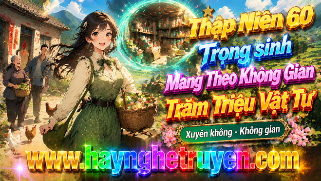 Thập Niên 60 Trọng sinh  Mang Theo Không Gian Trăm triệu vật tư